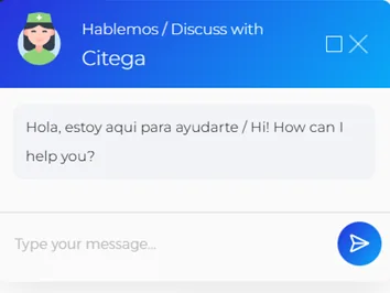 Nuevo Asistente Virtual en Citega.com