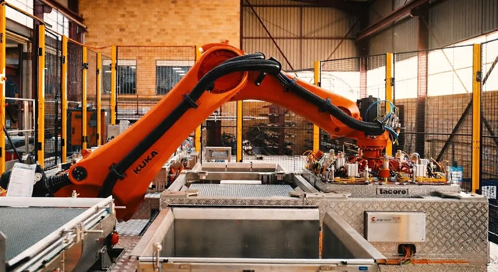 Application robotique industrielle