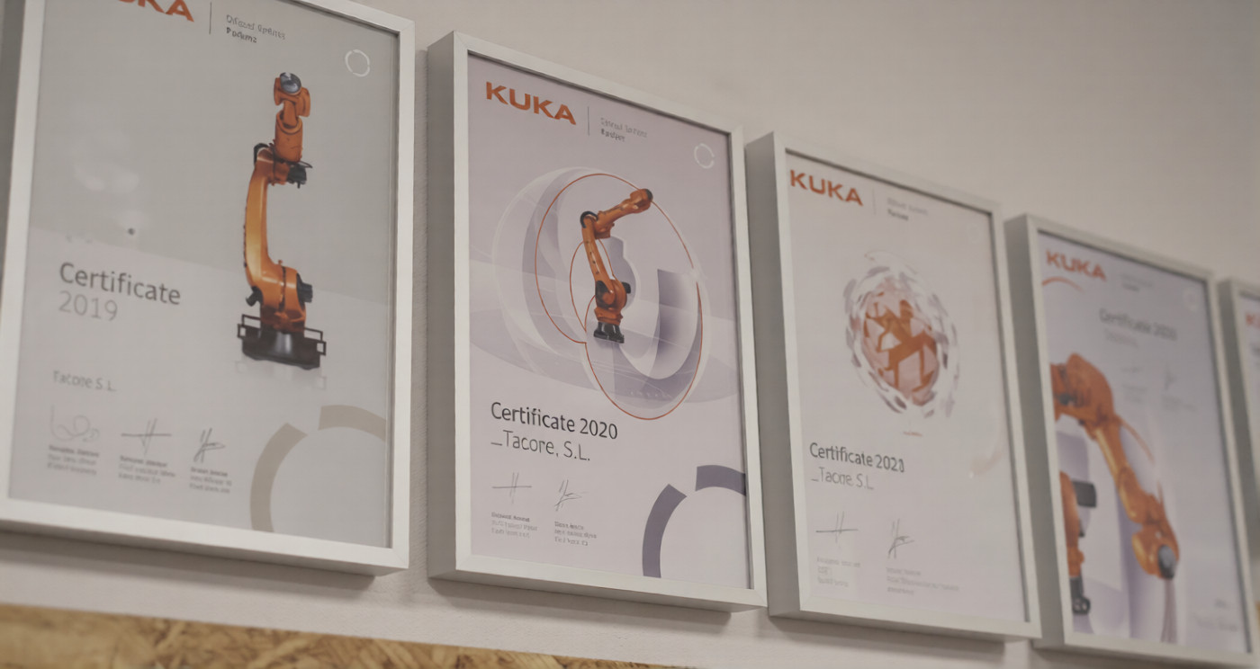 Certificado Oficial KUKA